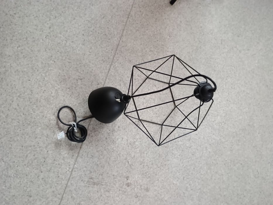 Lampa stołowa+lampy wiszące