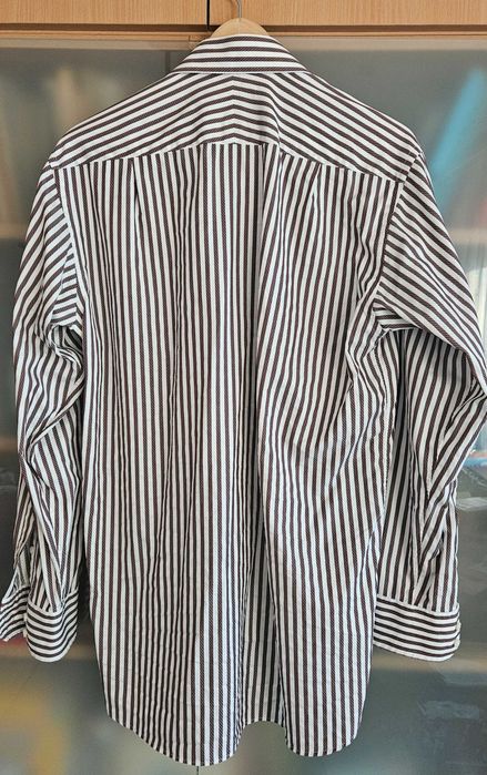 Koszula vintage w paski Marks & Spencer Collezione M 39-40