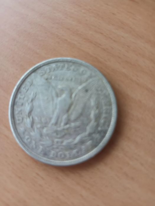 Moeda prata 1 dólar  1921