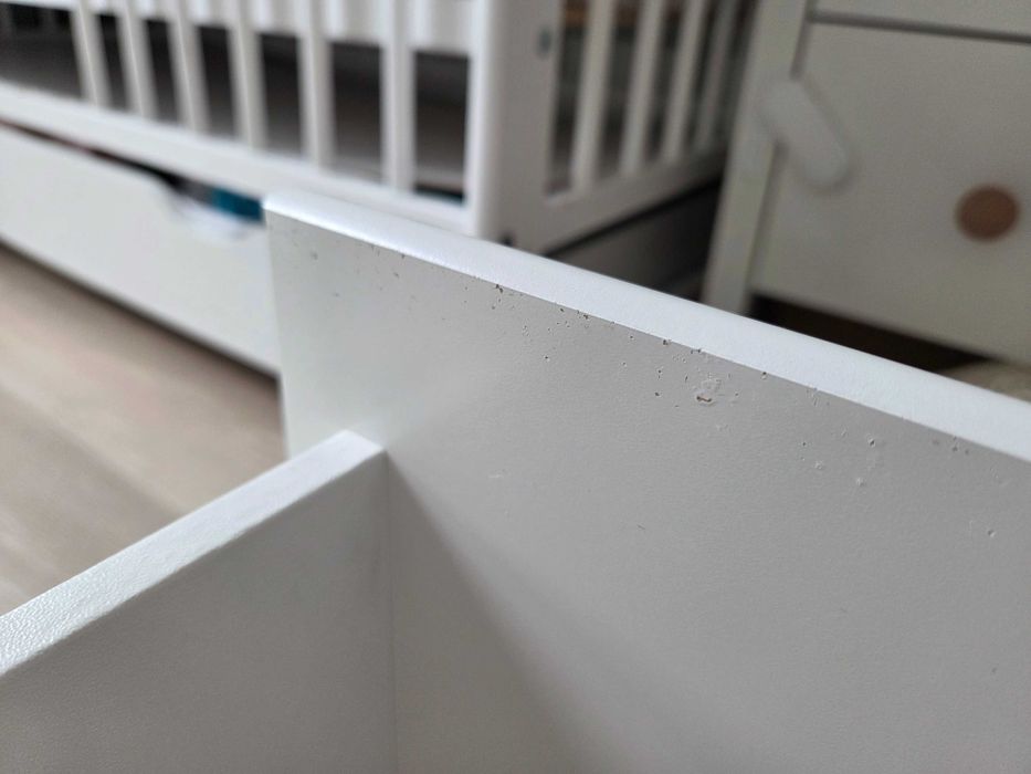 Łóżko IKEA HEMNES, leżanka z 3 szufladami