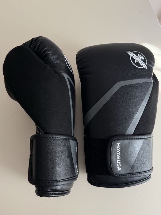 Боксерські рукавиці Hayabusa E1 Boxing Gloves 14 унцій чорний