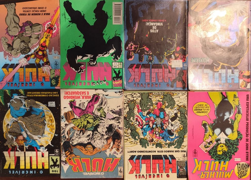 40 Revistas incrível hulk