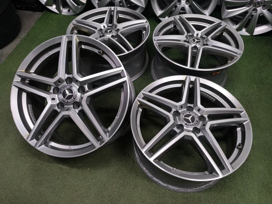 18" felgi 5x112 dwie szerokości et44 et48 Mercedes A B C CLA E Vito V-klasa