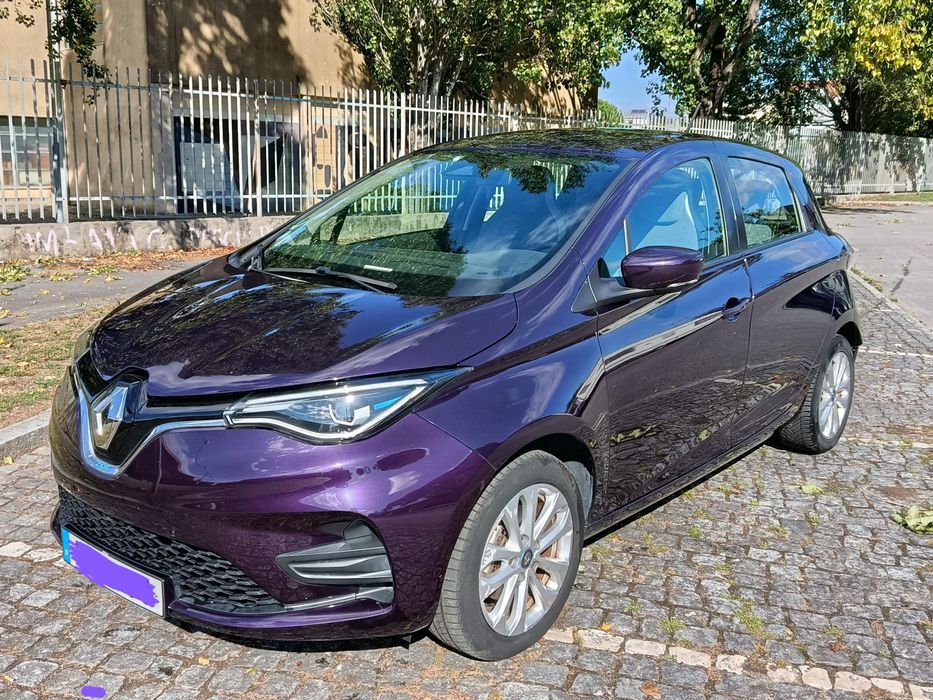Renault Zoe roxo (Baterias próprias)