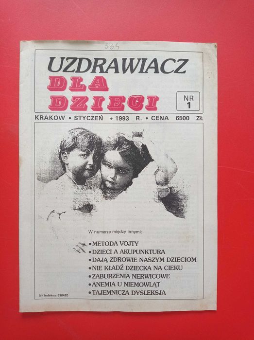 Uzdrawiacz dla dzieci, nr 1, styczeń 1993