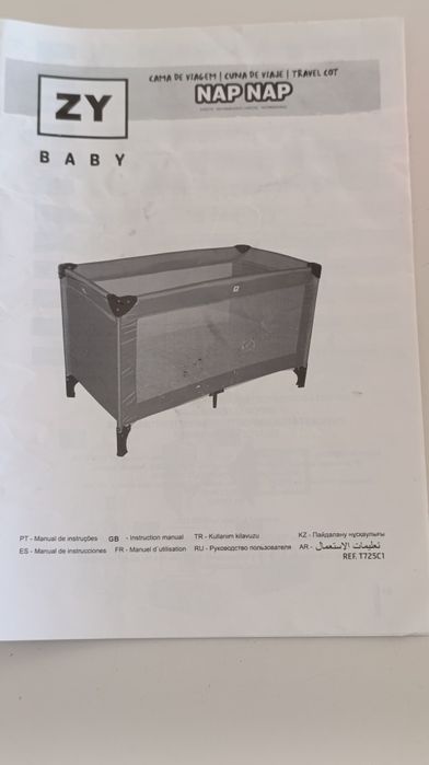Cama de bebê Zippy