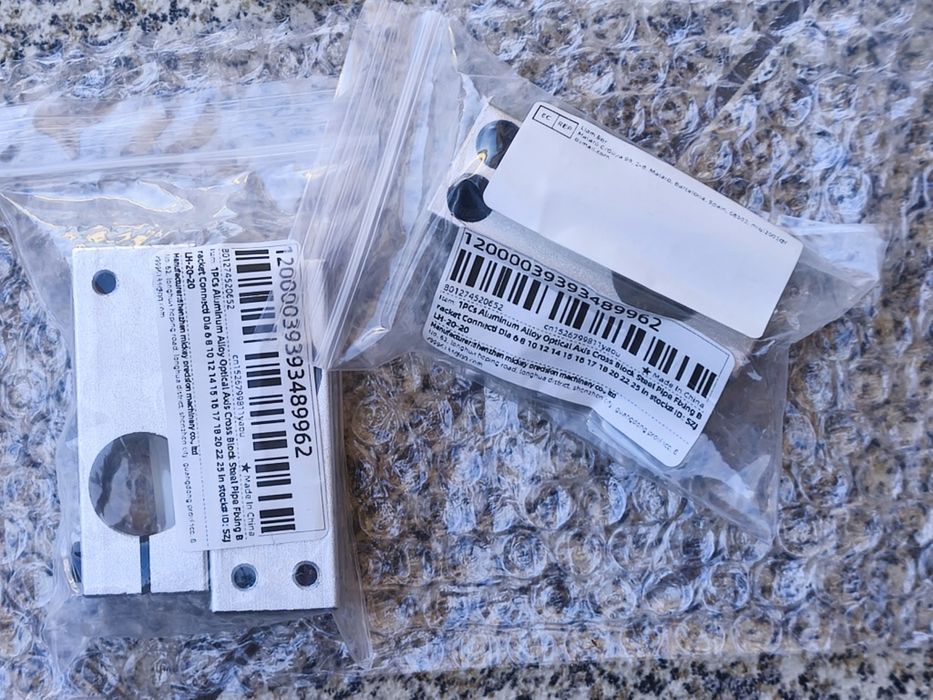 Conjunto abraçadeiras cruzadas