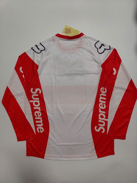 Supreme x Fox джерси | Лонгслив MTB / BMX M L/ Motocross
