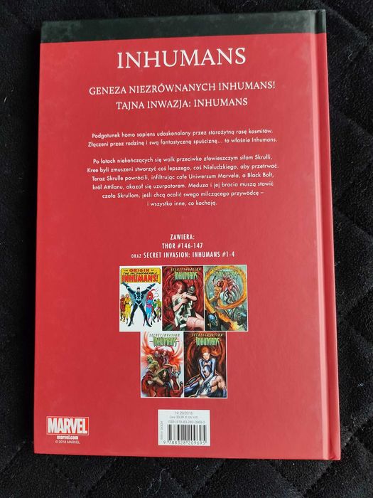 Superbohaterowie Marvela - Inhumans SBM 29 komiks marvel