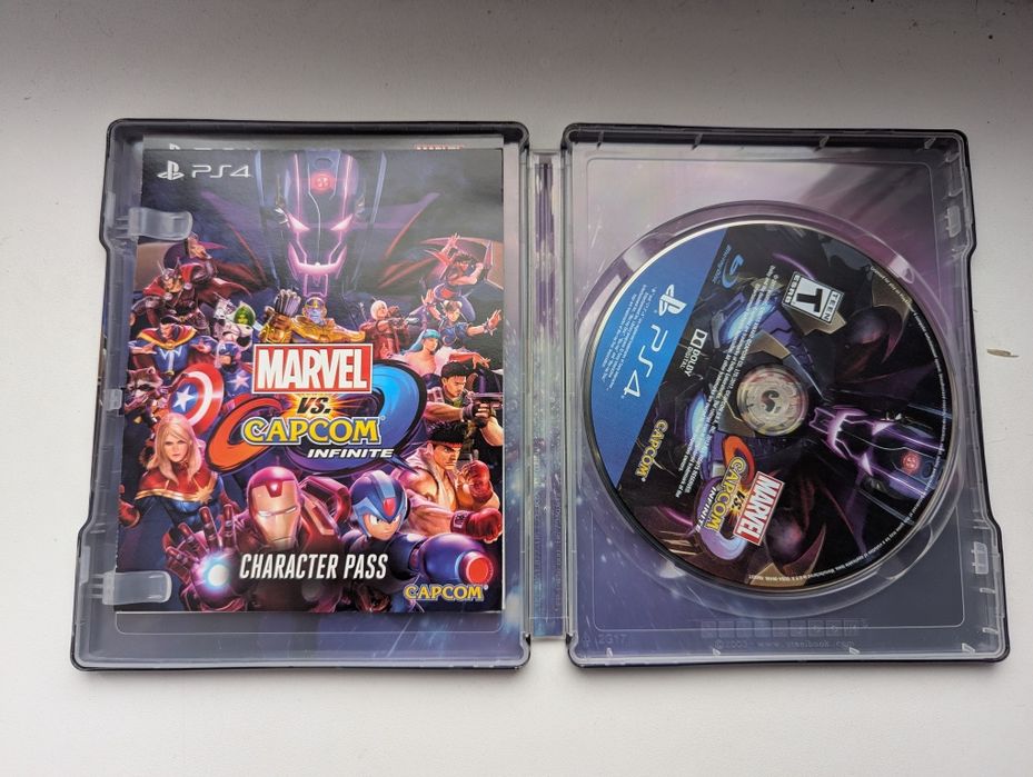 Marvel vs Capcom Infinite Steelbook ігри игры диски на PS4 PS5