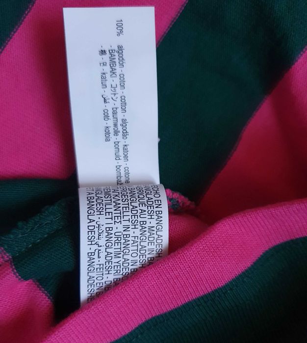 Поло сорочка в смужку "ZARA" m-l