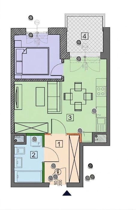 Mieszkanie na sprzedaż, 2 pokoje, 36 m², Lublin