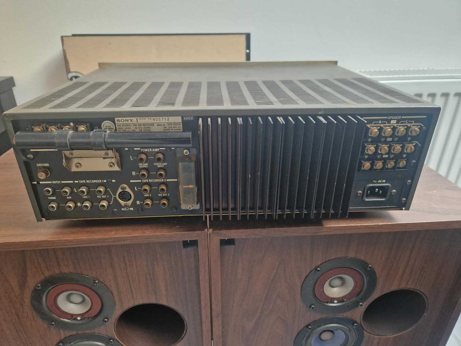 Zestaw stereo amplituner Sony STR-7055A, kolumny Marantz Imperial 7G
