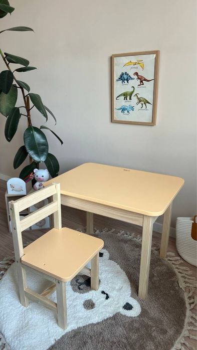 Дитячий столик та стільчик стіл та стілець дитячий комплект парта