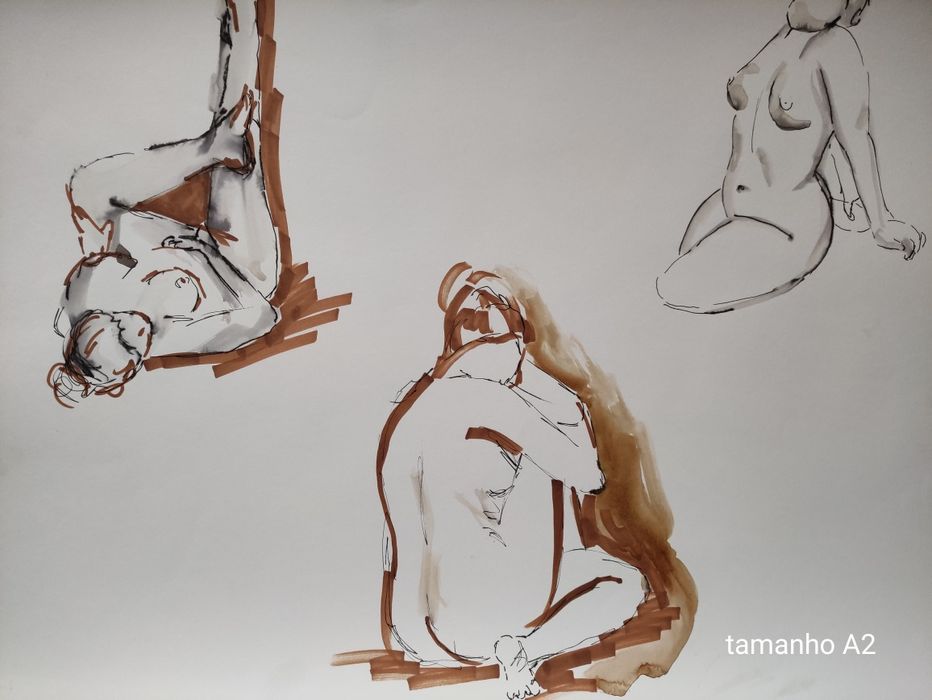 DESENHOS GRANDES feitos à mão