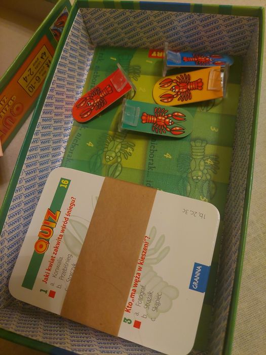 Quiz Gdzie raki zimują?