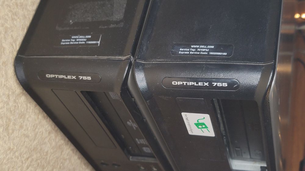 ПК для ЧПУ Dell Optiplex 755 ( горизонтальне, вертикальне положення )