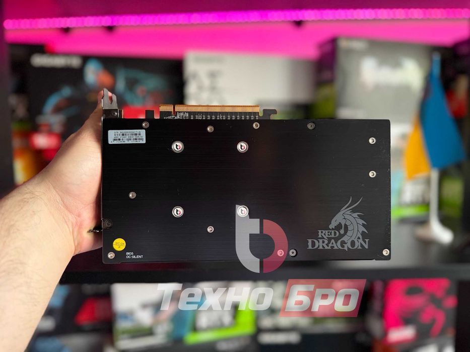 Гарантія! RX 5700 XT 8GB PowerColor Red Dragon Ігрова відеокарта для ПК ТехноБро