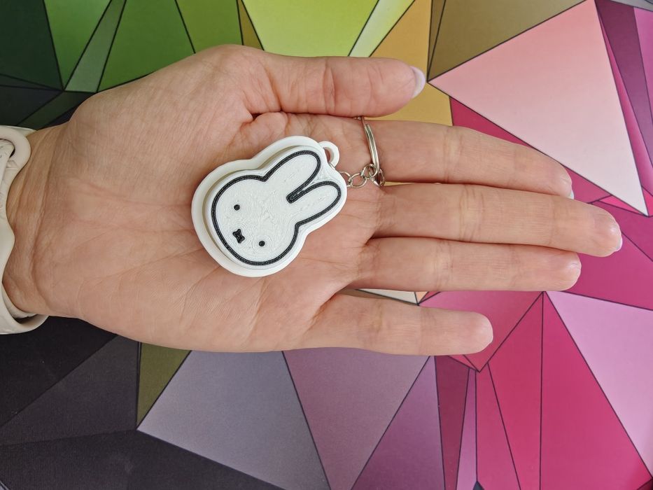 Porta-Chaves Clicker Miffy / Fidget Toy