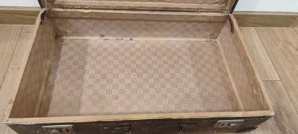 Stary Kufer, walizka, PRL Vintage