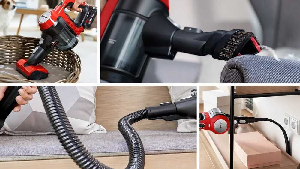 Аккумуляторный пылесос Unlimited 7 ProAnimal Красный