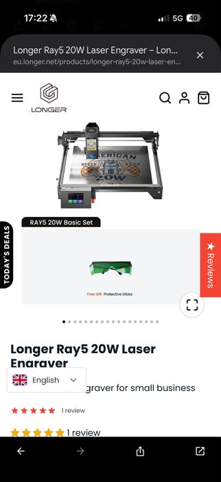Longer RAY5 20W (Longer Laser Engraver RAY5 20W)