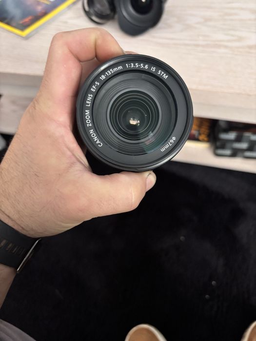 Lente canon 18-135mm