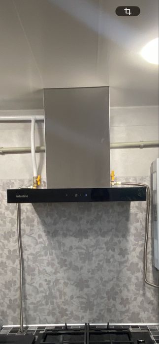 Витяжка Interline CUBA X/BL 60 TB/2/T