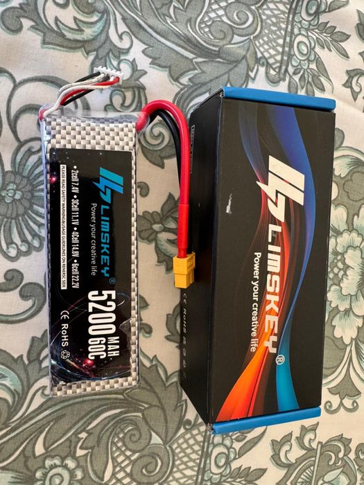 Bateria lipo 4s + carregador