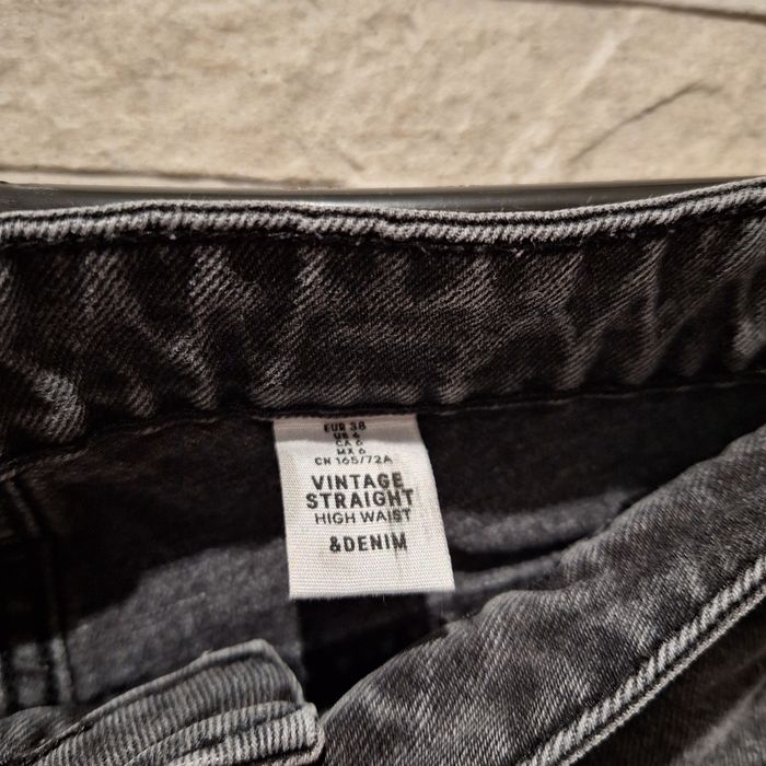 Spodnie vintage straight 38