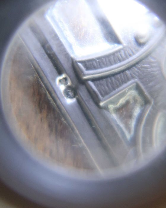 Caixa Cigarreira Art Deco, aplicações prata