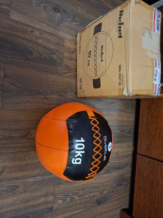 RBA-3107-10 Pilka lekarska do cwiczen 10kg, REBEL