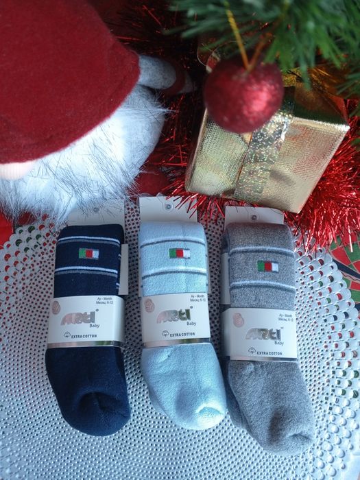 Повний розпродаж махрових колготок і носочків