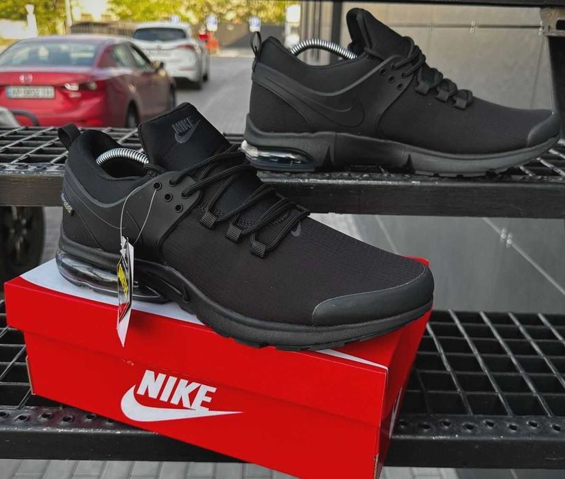 Зимине термо кроссовки Nike черные мужские Найк гортекс