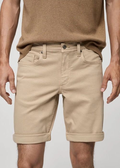 джинсовые шорты мужские Mango Slim fit  38 S M бавовна