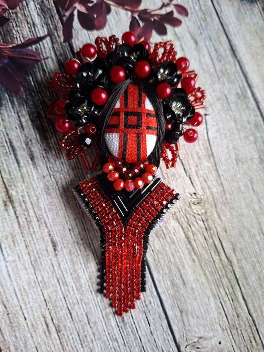 Брошки мотанки  ручної роботи