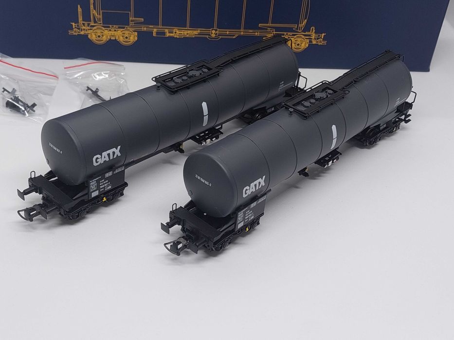 B-Models Van Biervliet VB-81068 wagony cysterny Zans Gatx H0