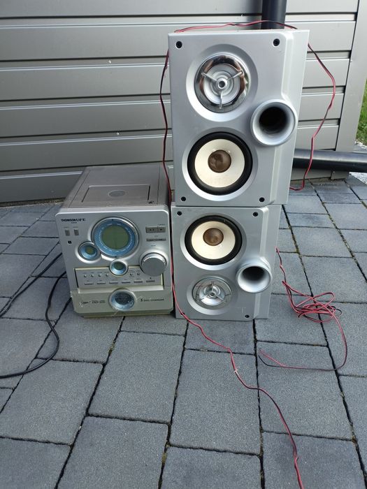 Mini wieża+2 kolumny głośnikowe
