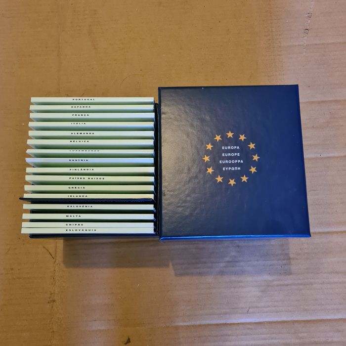 Coleção europa "as primeiras moedas de euro "
