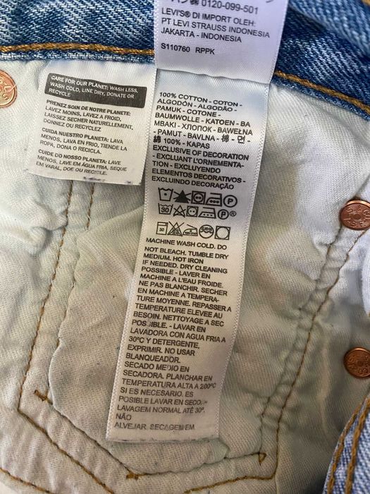 Calças Levi's 501, originais, como novas!