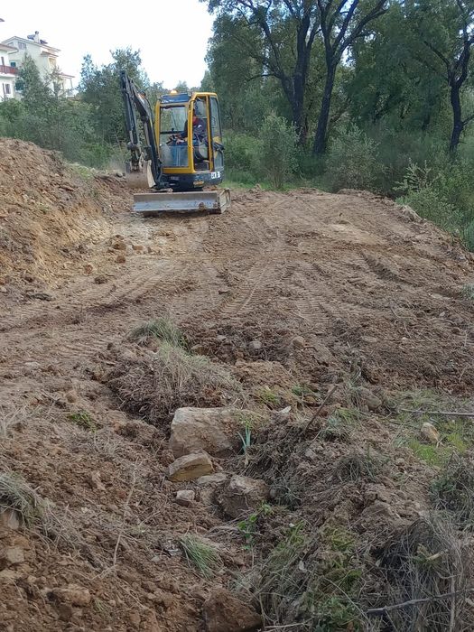 Mini giratória e basculante