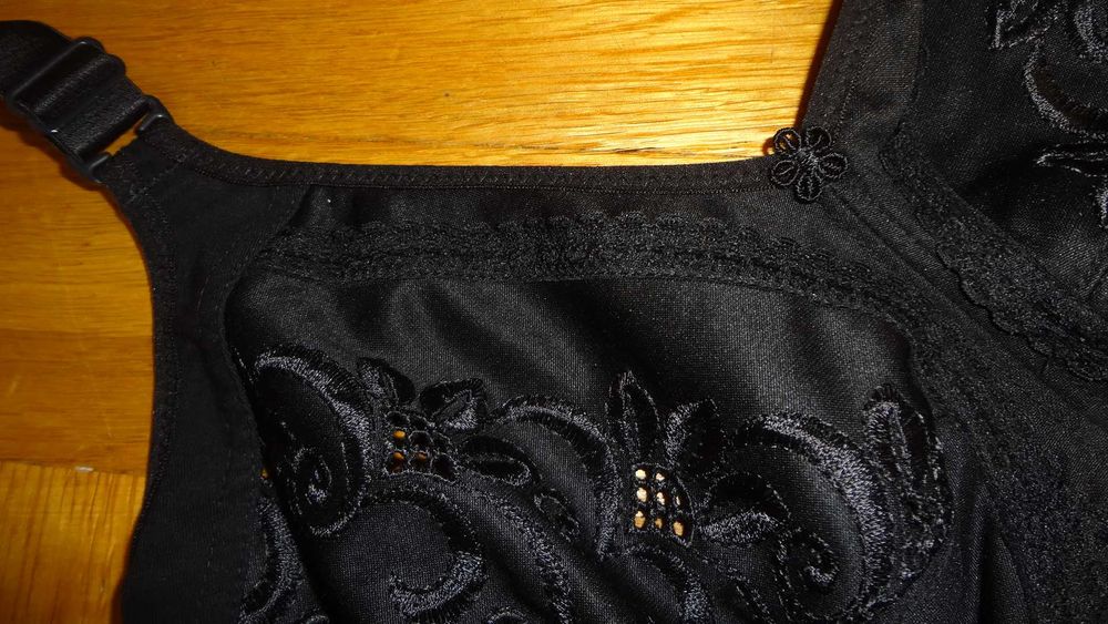 Biustonosz M&S 85D/38D bez fiszbin jak doreen, bawełna