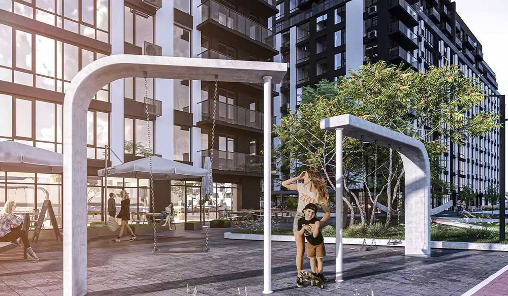 Простора 3-кімнатна квартира в ЖК Manhetten UP!