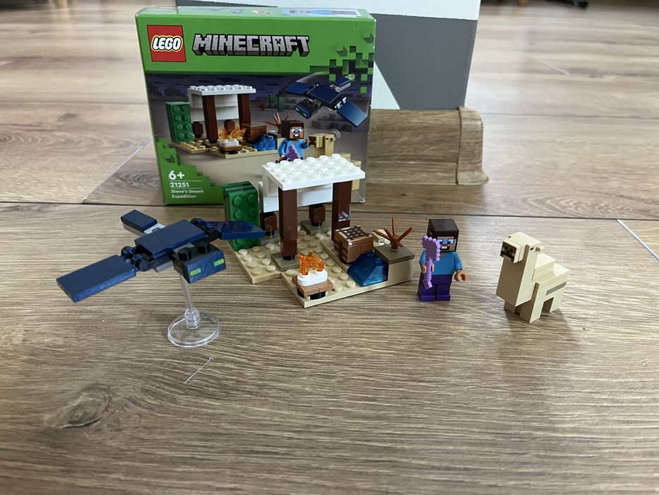 Lego Minecraft 21251 Pustynna wyprawa Steve’a