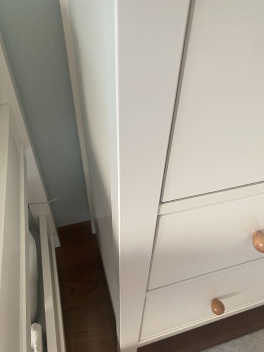 Comoda Ikea Hemnes lacado branco