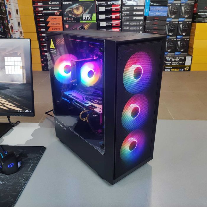 Ігровий Компютер Ryzen 5 3600, 16GB DDR4, RX 580 4GB, SSD 512GB