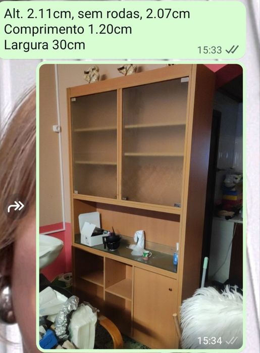 Móvel arrumação de cabeleireira