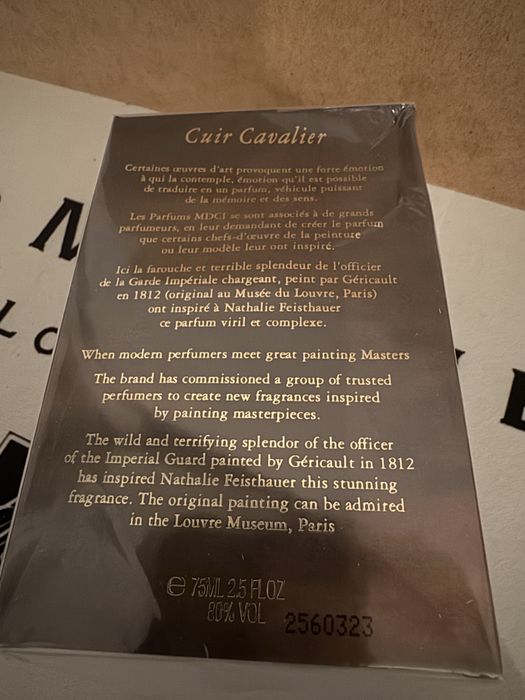 Perfume MDCI - cuir cavalier