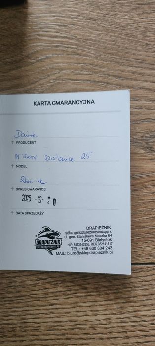 Kołowrotek Daiwa Nzone Distance 25