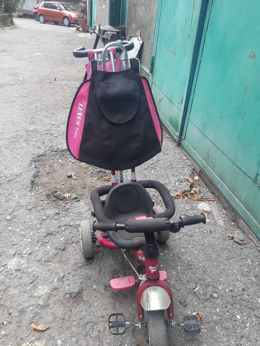 Детский велосипед - коляска